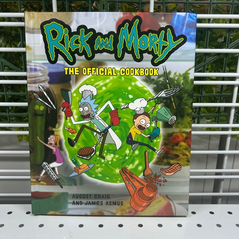 Rick and Morty The Official Cookbook Brand New